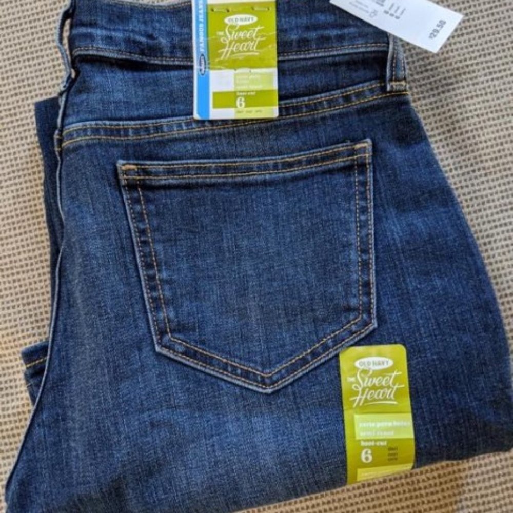 Sweetheart Flare Jeans - Old Navy, Size 6